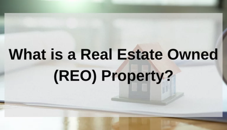 What is a Real Estate Owned (REO) Property?